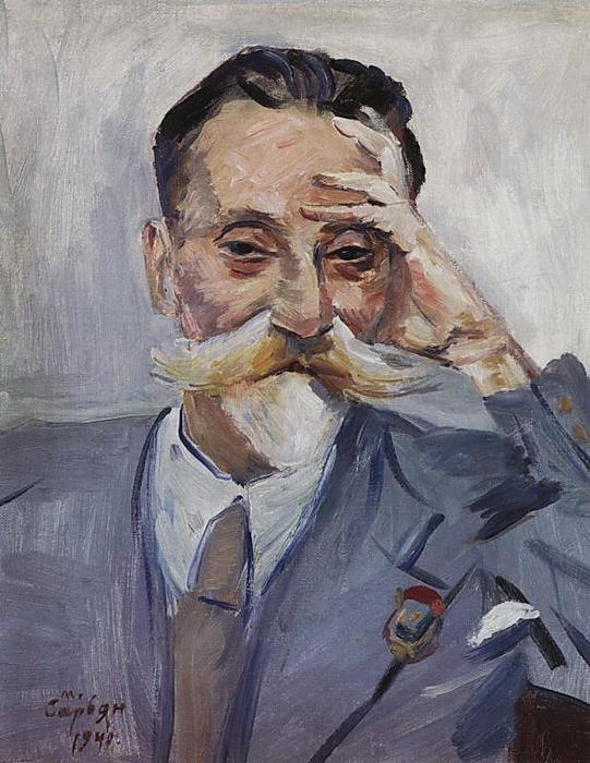 Portrait Of Conductor Constantine Sarajev — Martiros Sarian