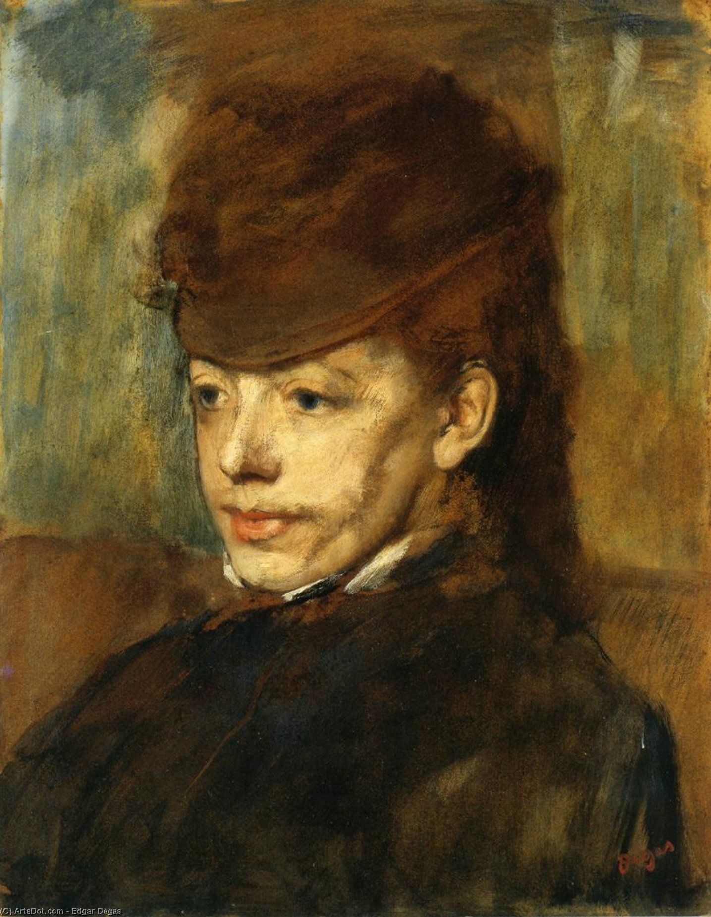 Mademoiselle Malo 1 — Hilaire-germain-edgar Degas