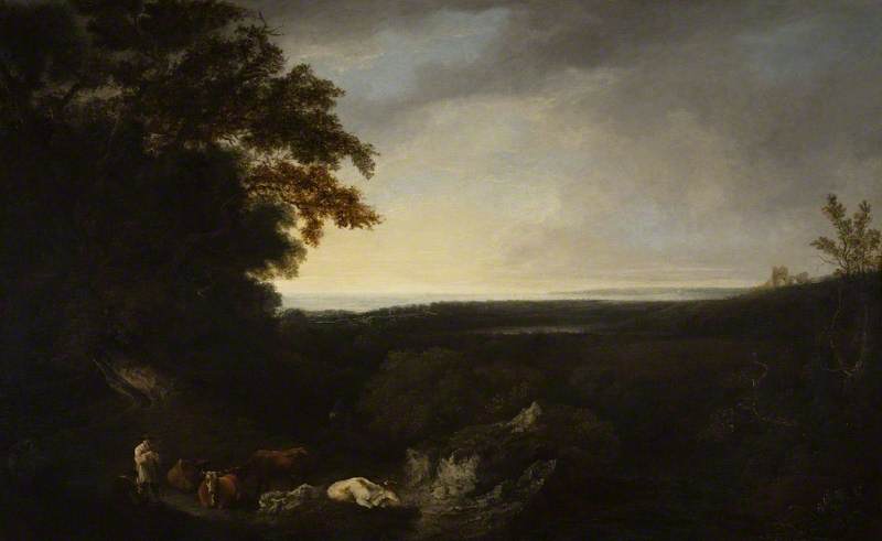 Pevensey Bay And Battle Abbey, Sussex — Benjamin Barker Ii