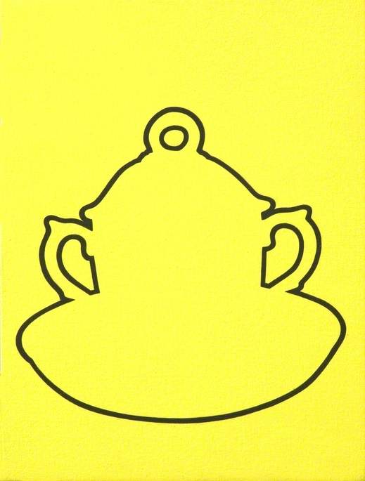 Yellow Chocolate Cup, Cover And Saucer — Kerry Harker