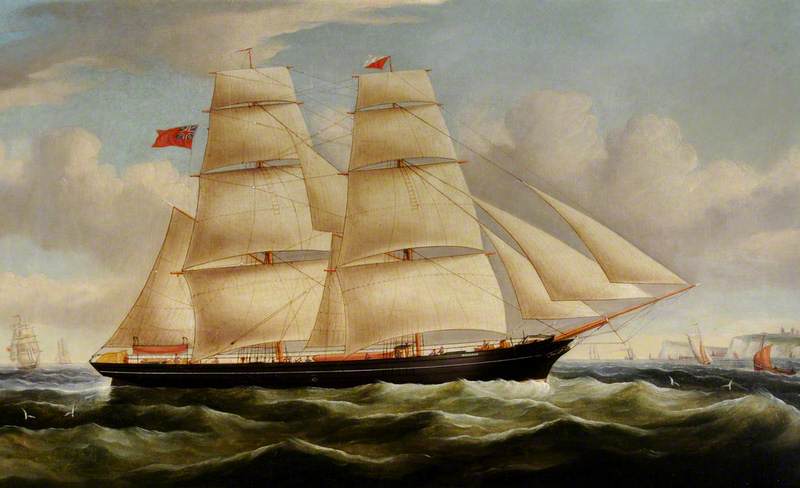 Guernsey Brig 'monarch', Built 1859 — Richard Ball Spencer
