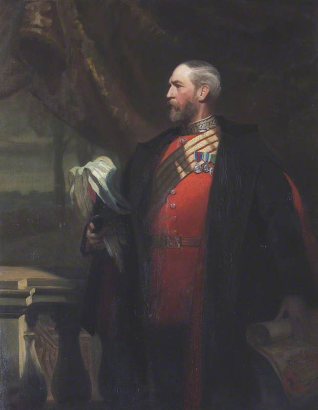 Adelbert Wellington Brownlow Cust (1844–1921), 3rd Earl Brownlow, Gcvo, Pc, Mp — Frank O. Salisbury