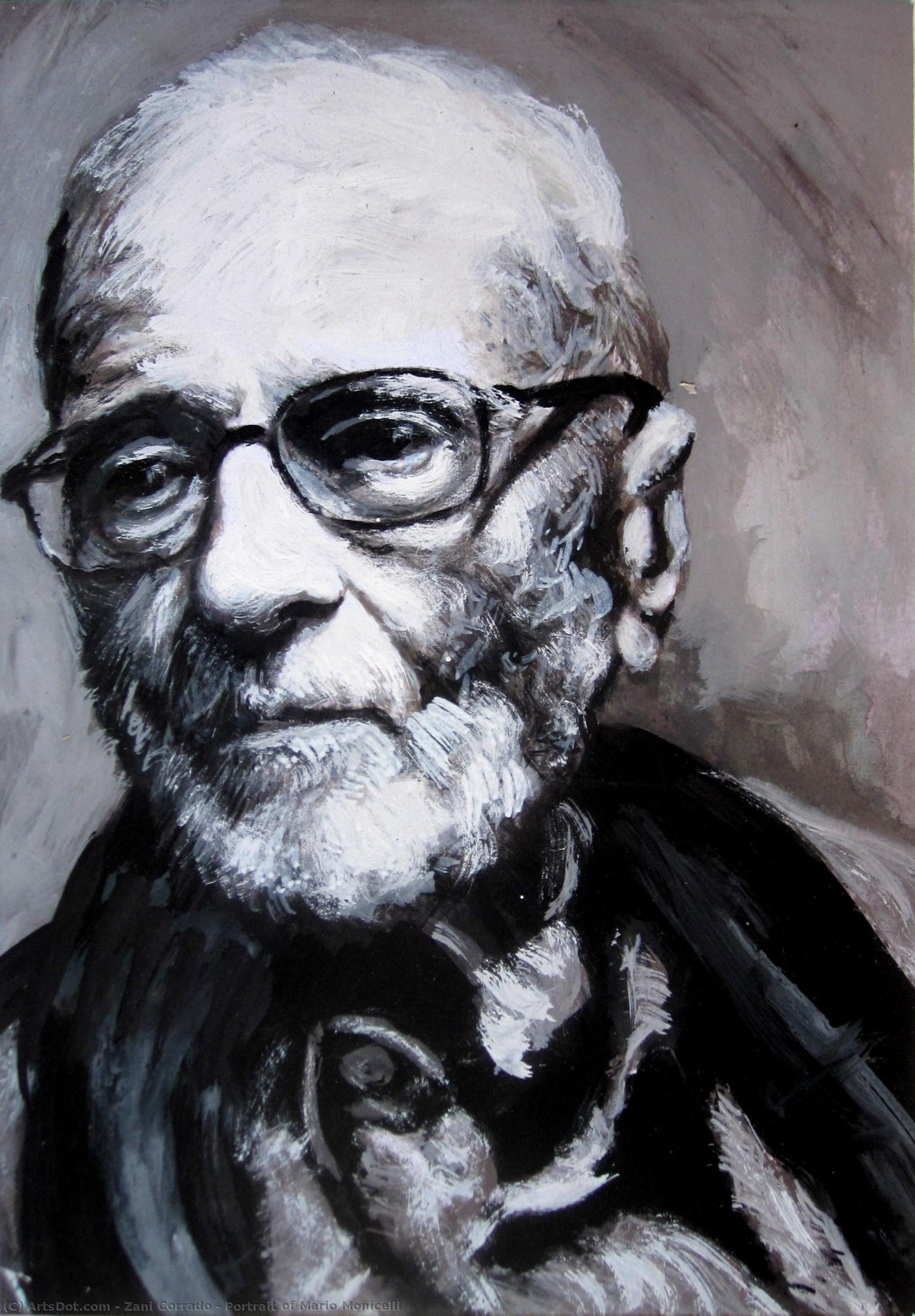 Portrait Of Mario Monicelli — Zani Corrado