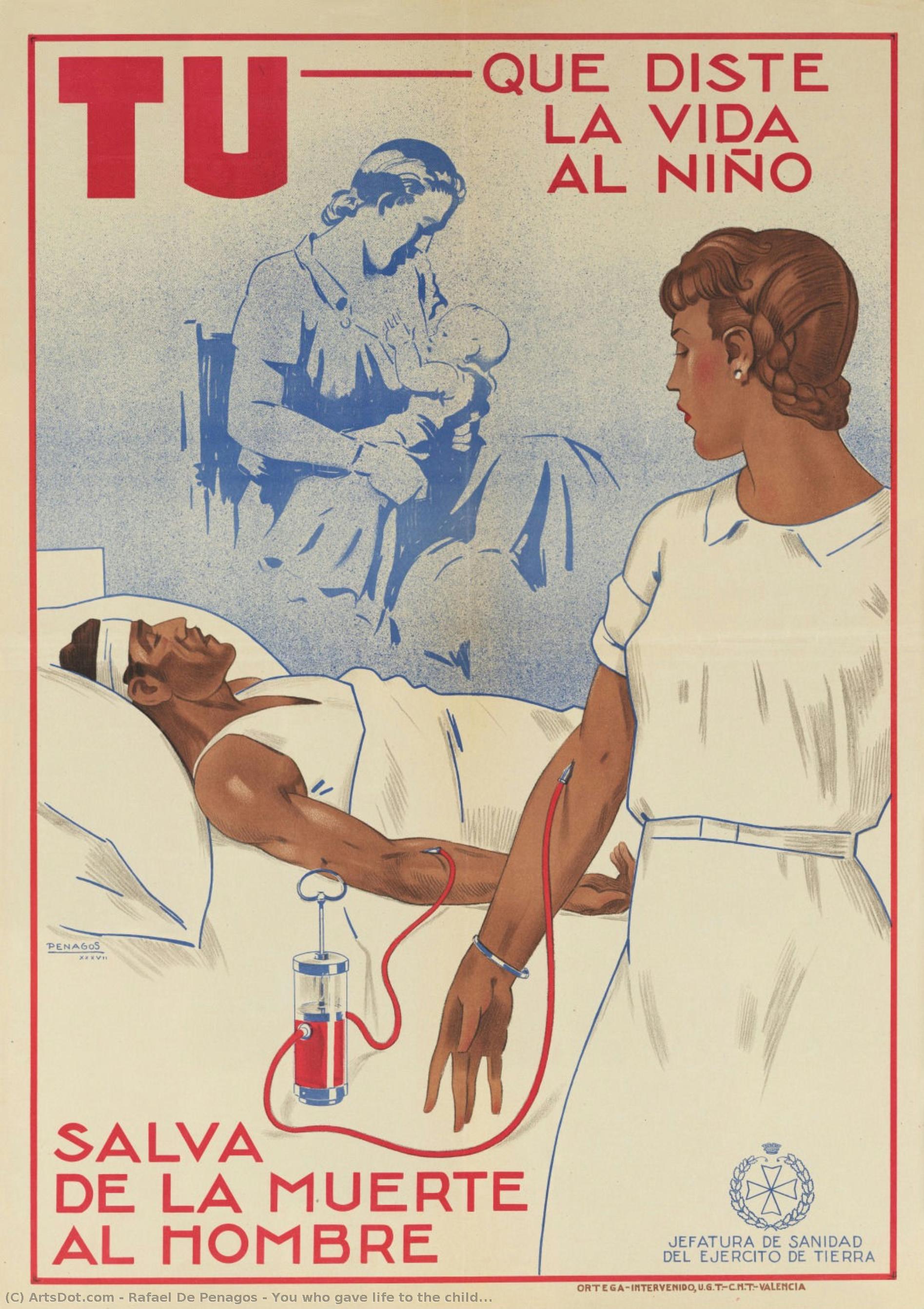 You Who Gave Life To The Child — Rafael De Penagos