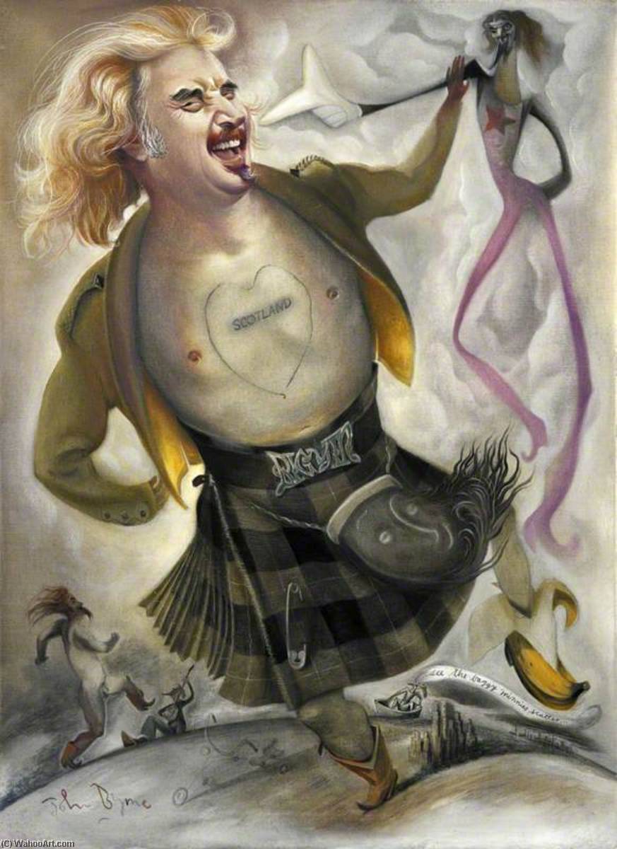 Billy Connolly (b.1942), Entertainer — John Byrne