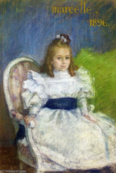 Portrait Of Marcelle Mezieres Nine Years Old — Henri Lebasque