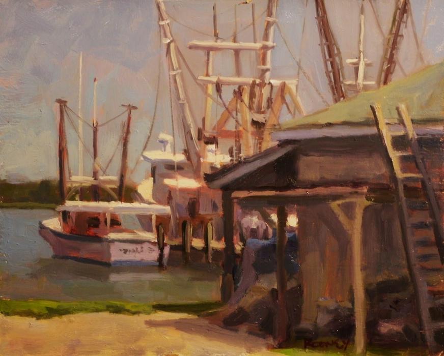 Idle At The Dock — Emile Albert Gruppé