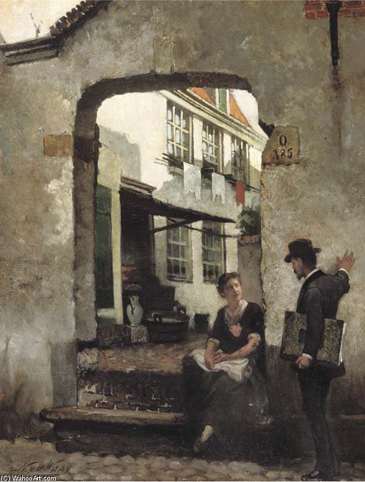 The Artist's Visit — Nicolaas Van Der Waay
