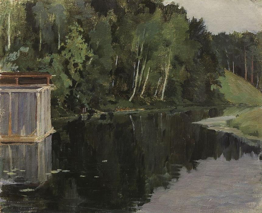 Summer Twilight. Pond — Konstantin Andreevic Somov