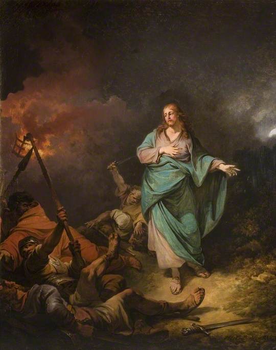 The Betrayal Of Christ — Philip James De Loutherbourg