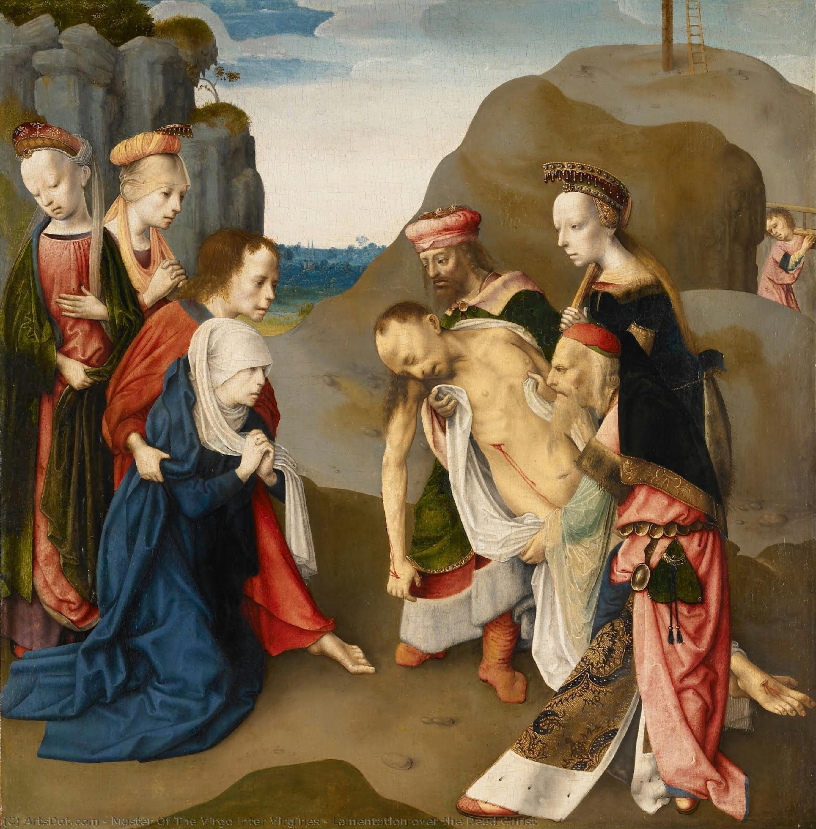 Lamentation Over The Dead Christ — Master Of The Virgo Inter Virgines