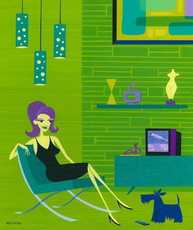 Veronica — Josh Agle (shag)