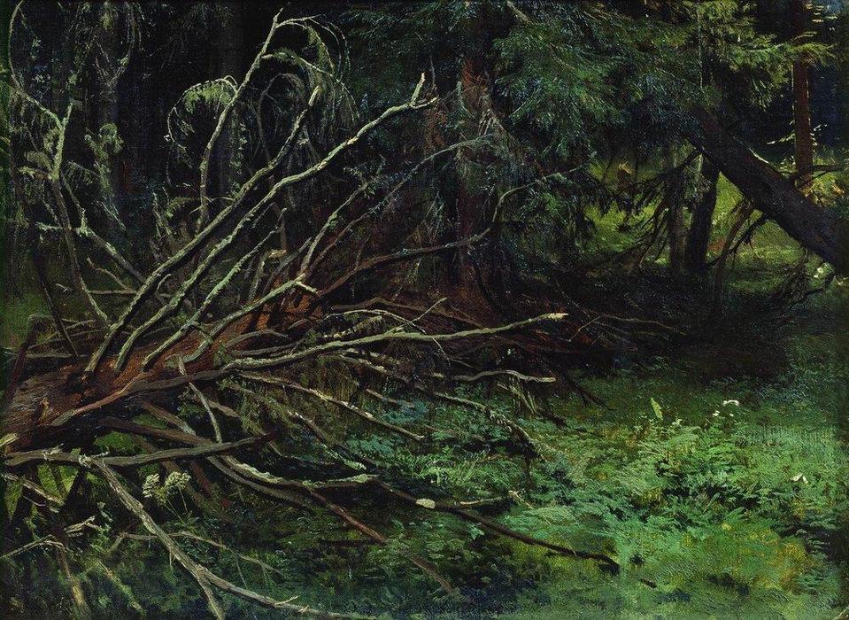 In The Fir Forest — イワン・イヴァノヴィッチ・シシキン