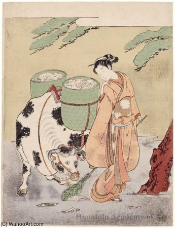 A Parody Of Paintings Of Herdboy — Suzuki Harunobu