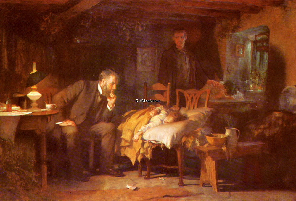 Sir Luke The Doctor — Samuel Luke Fildes