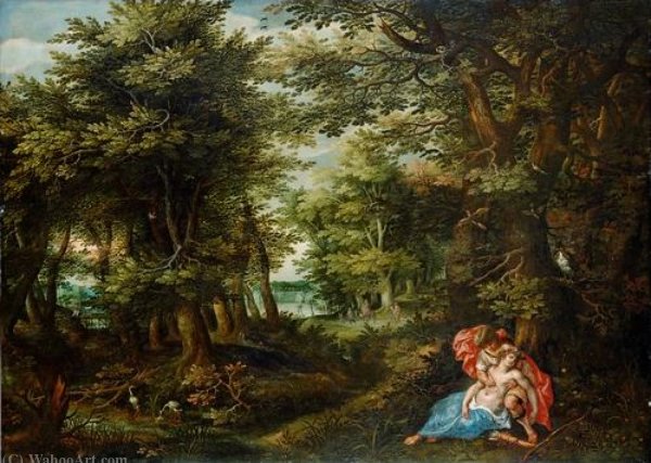 Landscape With Cephalus And Procris — Дениз Ван Альслот