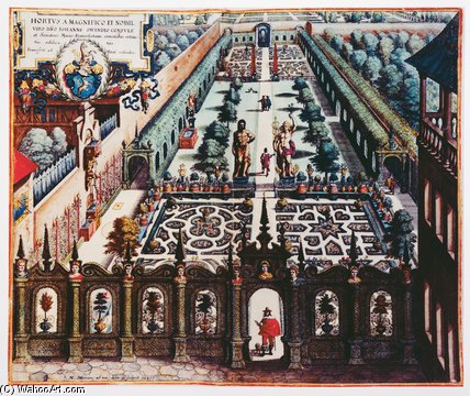 Garden Of Burgermeister Schwind - — Matthäus The Younger Merian