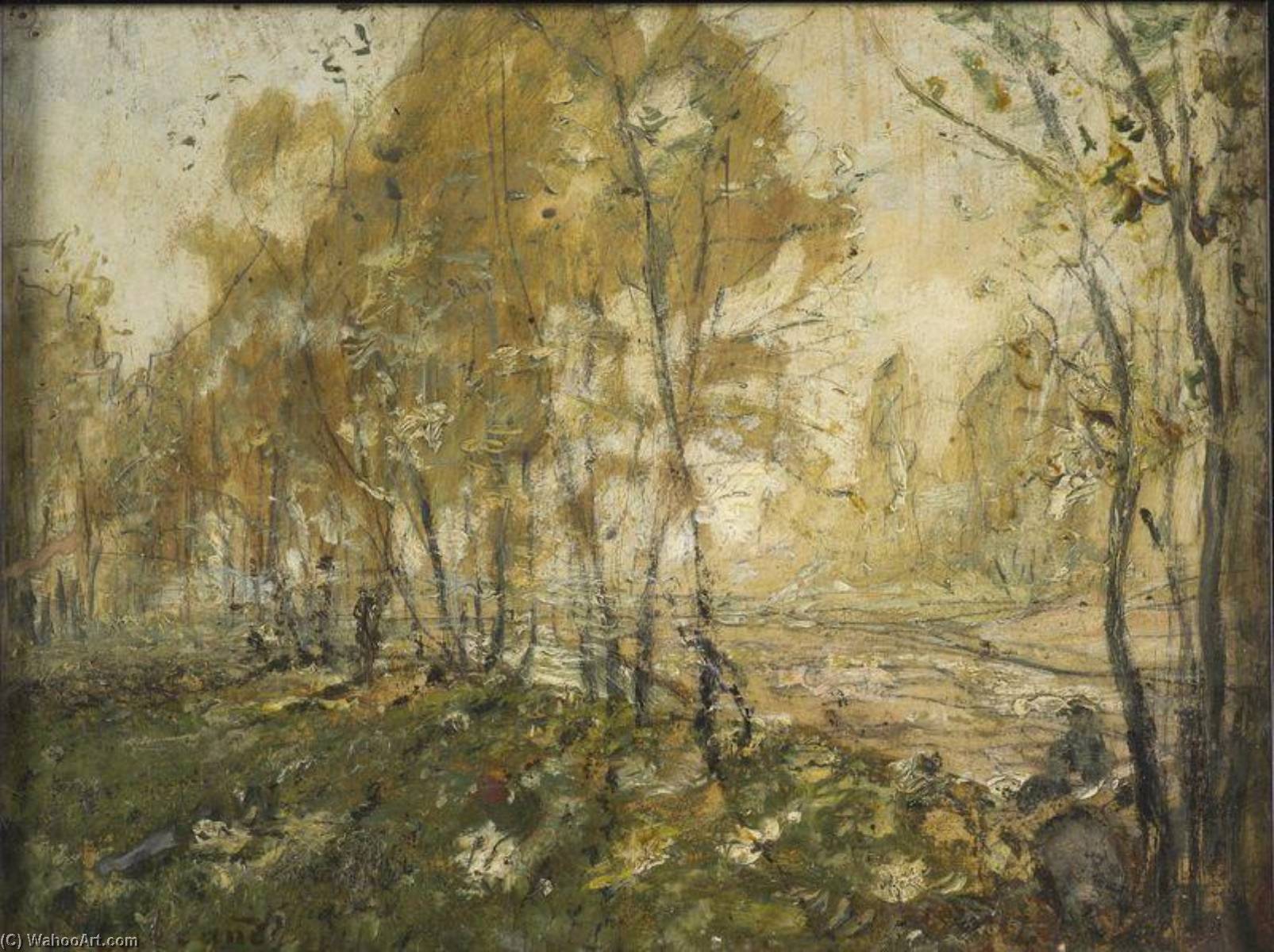 Paysage D'automne — Carrand Louis Hilaire