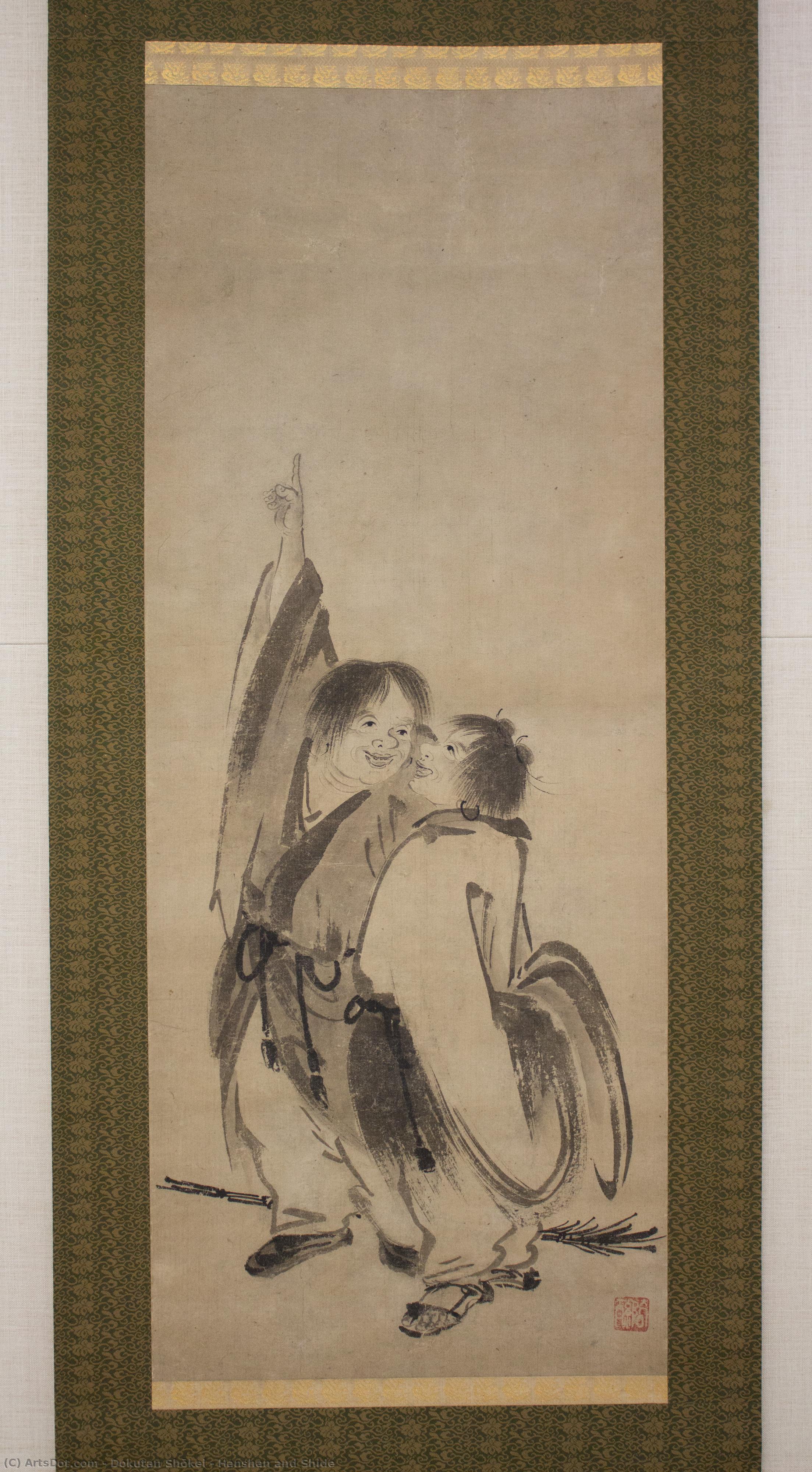 Hanshan And Shide — Duzhan Xingying