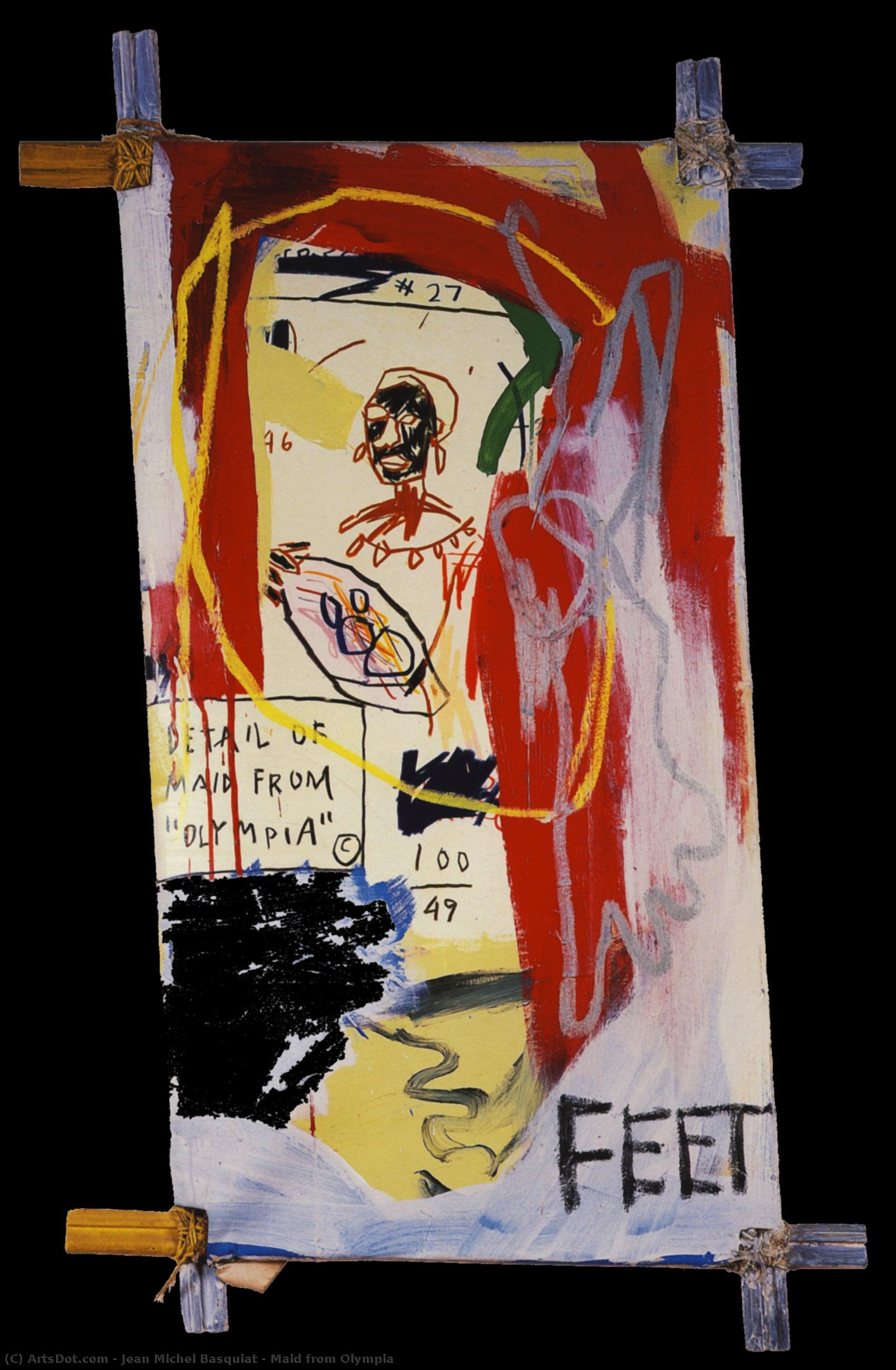 Maid From Olympia — Jean Michel Basquiat