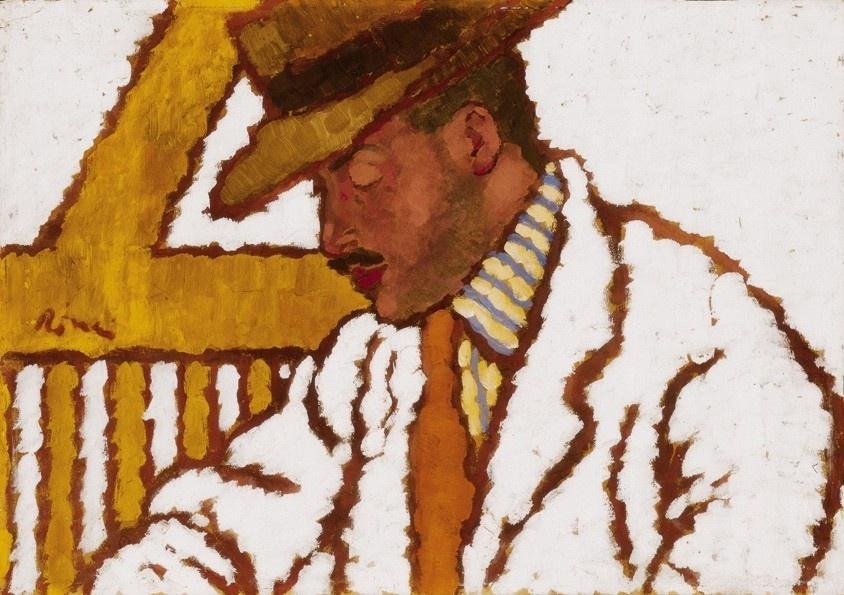 Man In Hat (also Known As Portrait Of Count Somssich) — József Rippl-rónai