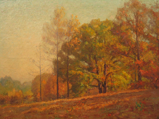 Fall In The Hills — Theodore Clement Steele