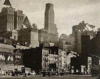 View From West Street, Manhattan — Berenice Abbott