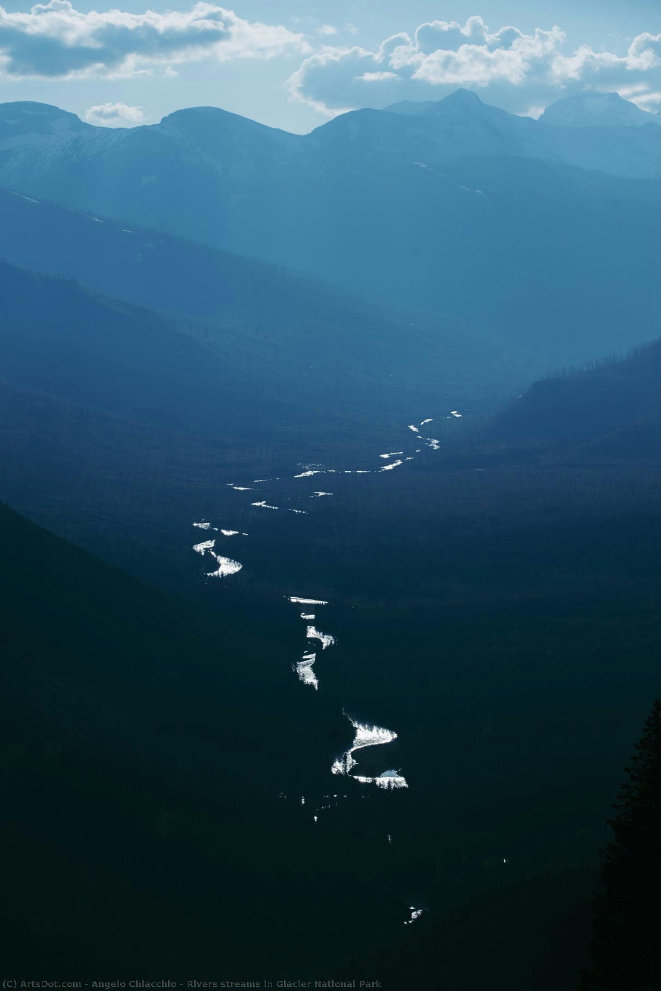 Rivers Streams In Glacier National Park — Angelo Chiacchio