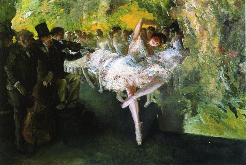 Rehearsal Of The Ballet — Everett Shinn