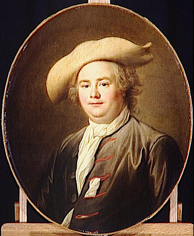 Portrait D'homme Dit Autrefois Antoine Michaut — François Hubert Drouais
