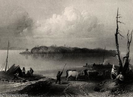 Navy Island — William Henry Bartlett