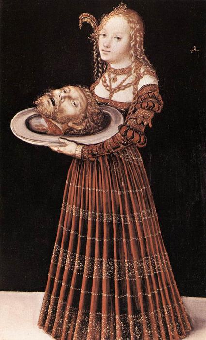Salome With The Head Of St. John The Baptist — Lucas Cranach The Elder