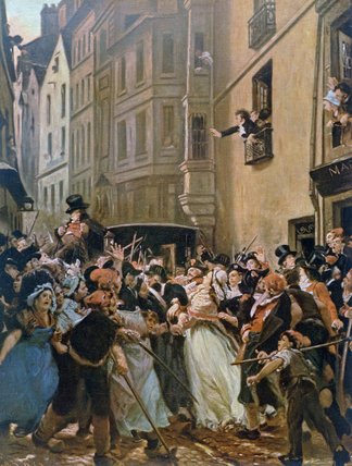 The Arrest Of Charlotte Corday — Alfred Dehodencq