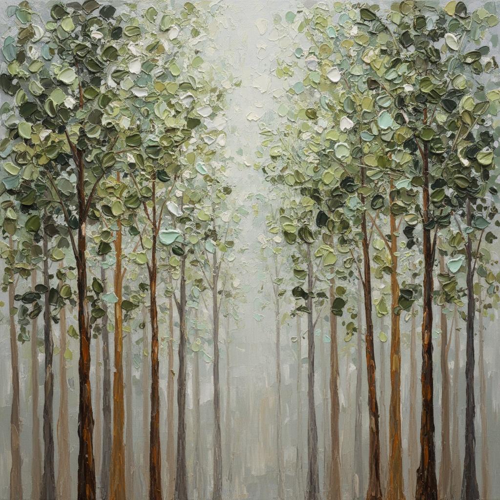 Whispers Of Sage: A Meditative Study In Mist And Sculptural Timber — David Moreau