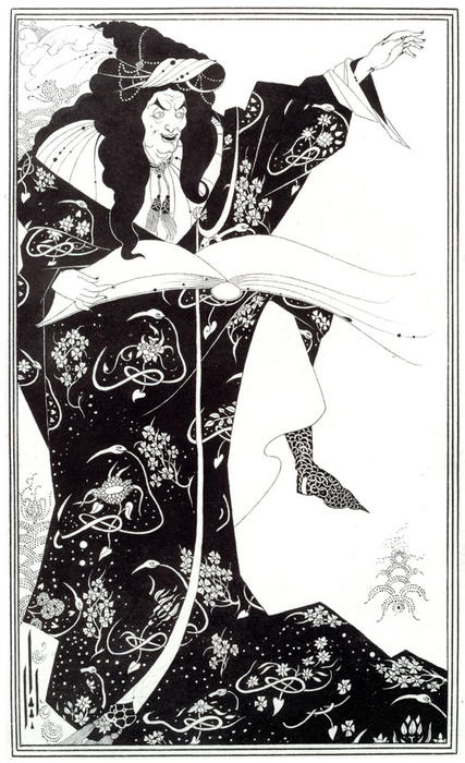 Virgilius The Sorcerer — Aubrey Vincent Beardsley