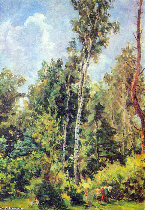 In The Woods — Pyotr Konchalovsky