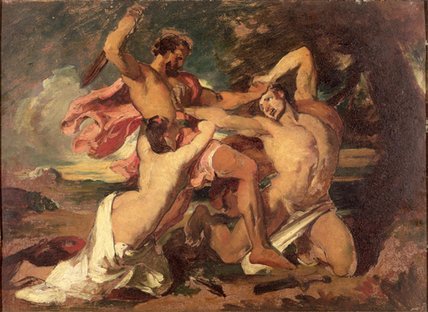 The Combat- Woman Pleading For The Vanquished — William Etty