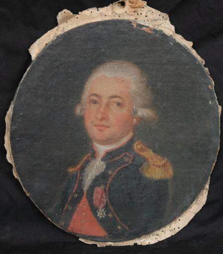 Portrait D'homme — Antoine Vestier Avallon Paris