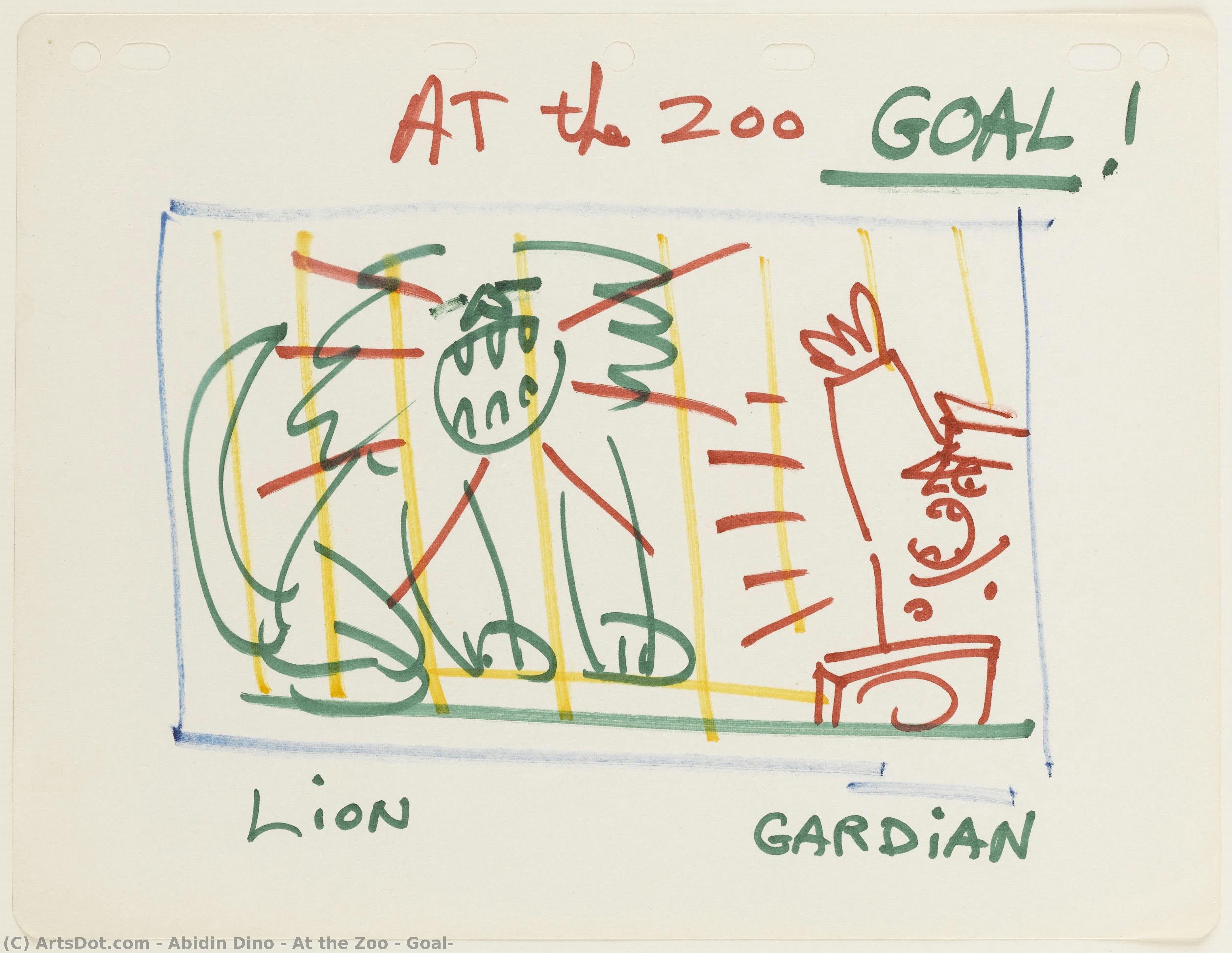 At The Zoo - Goal! — Abidin Dino