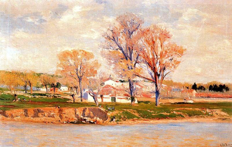 A Orillas Del Manzanares — Aureliano De Beruete Y Moret