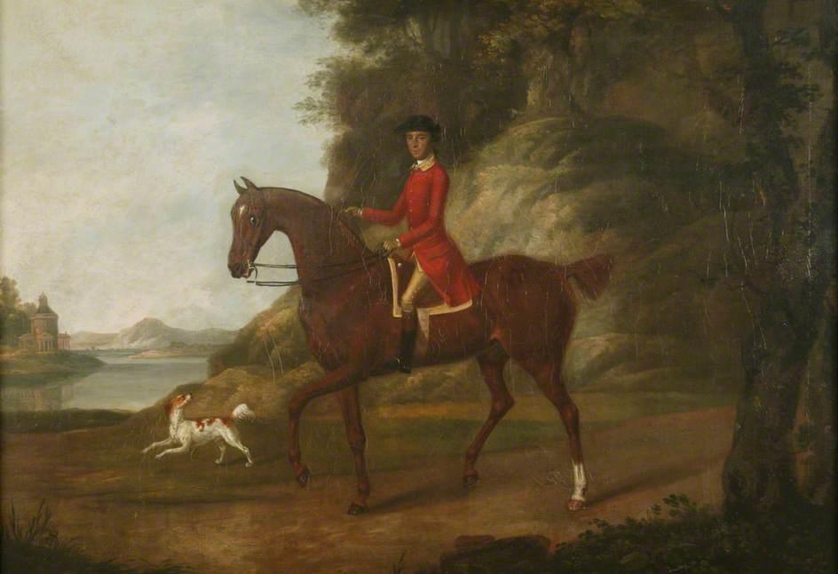 Huntsman In A Landscape — Thomas Stringer