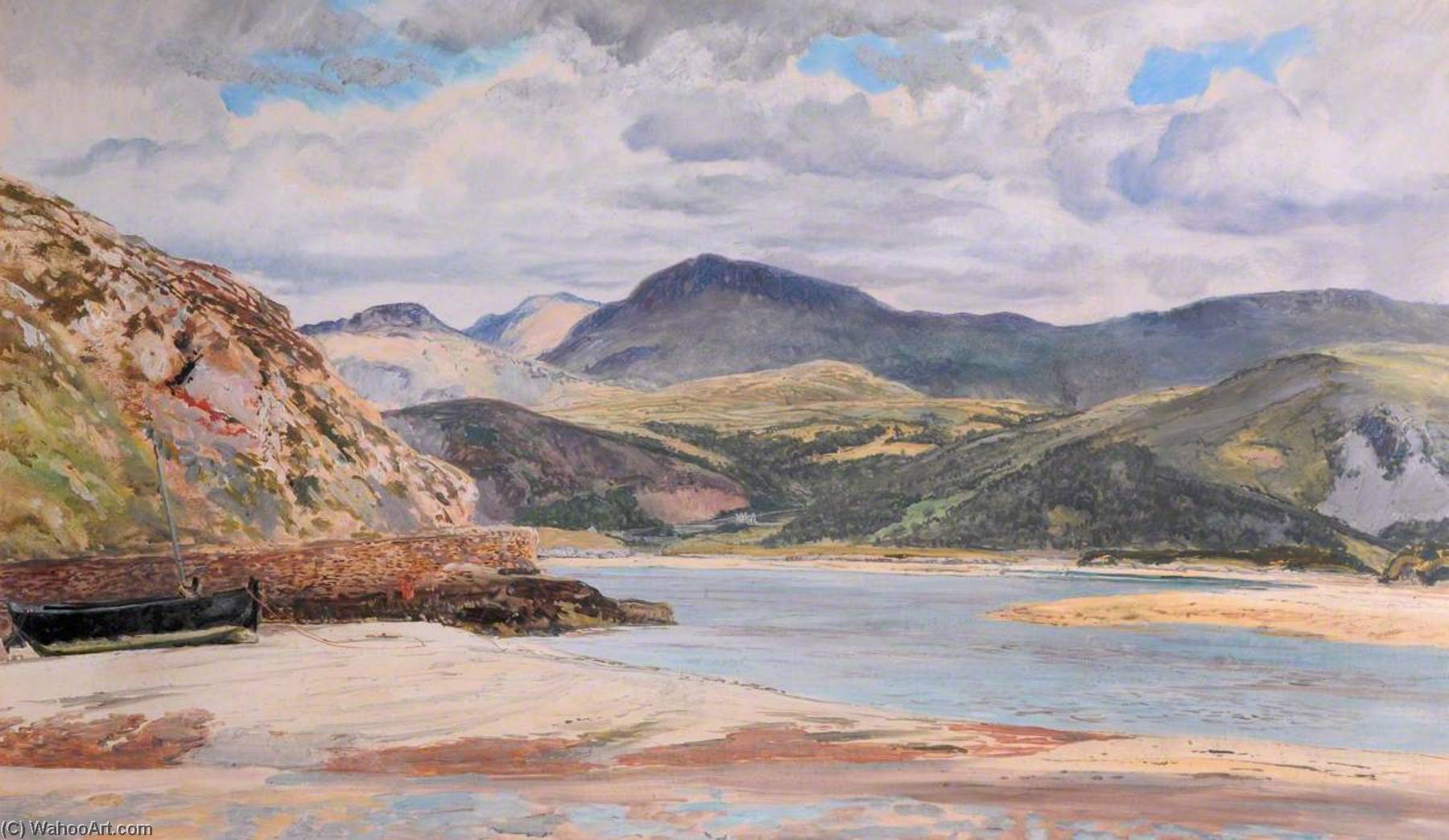 Barmouth Estuary — Frederick William Hayes