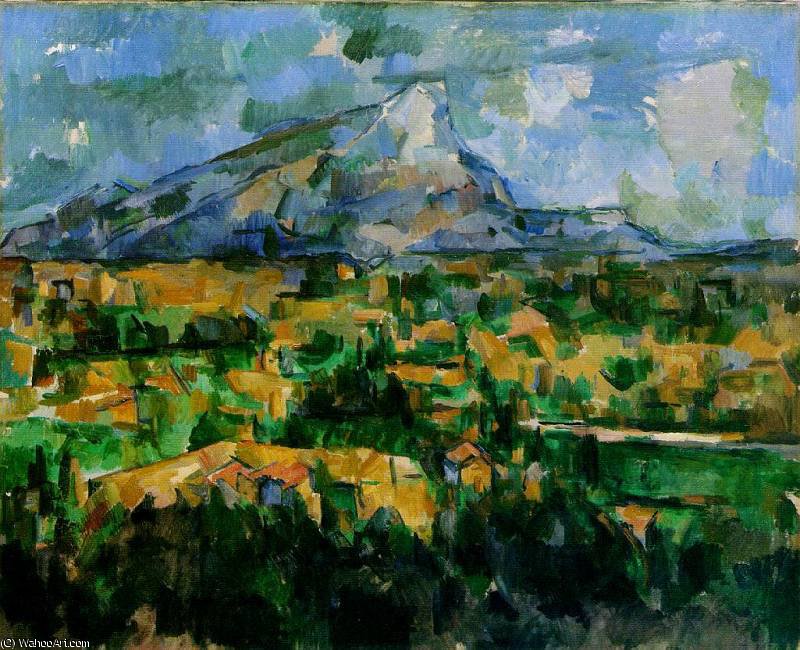 Mont Sainte-victoire (filadelfia) — Paul Cézanne