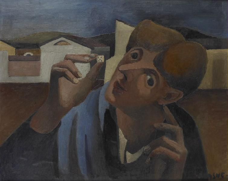 Autoportrait Au Dé À Jouer Le Fou ( Catalogue Raisonné De L'oeuvre De Jean Lasne (n 44)) — Lasne Jean