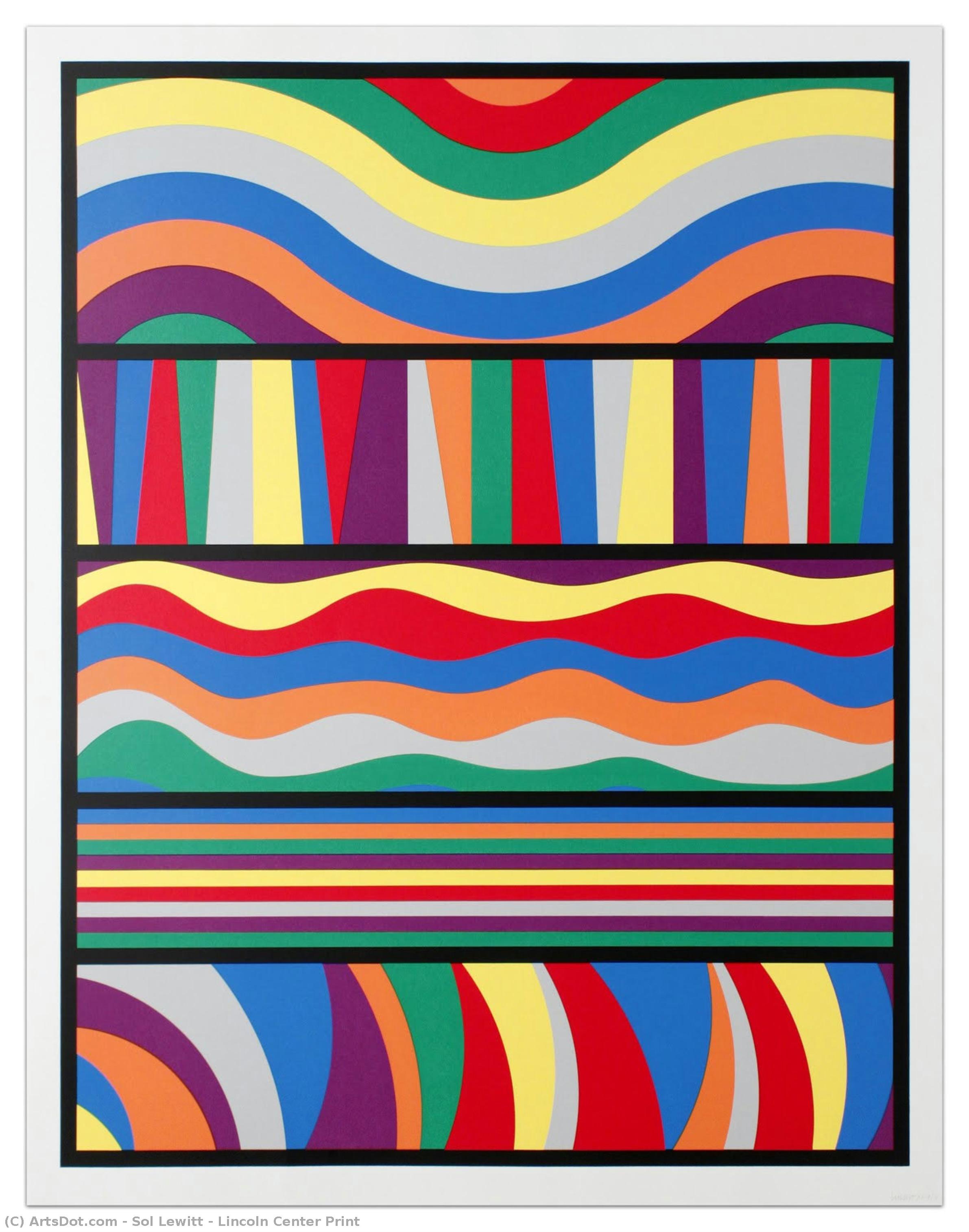Lincoln Center Print — Solomon Lewitt
