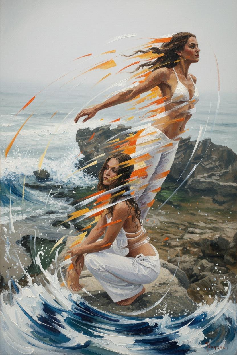 Kinetic Synthesis: The Fragmented Essence Of The Sea — Jacques Villedieu