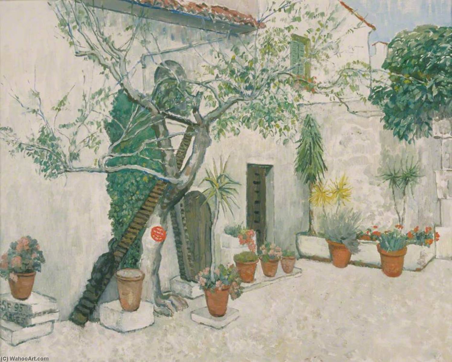 House With Cat Walk, Arles, France — Geoffrey Scowcroft Fletcher