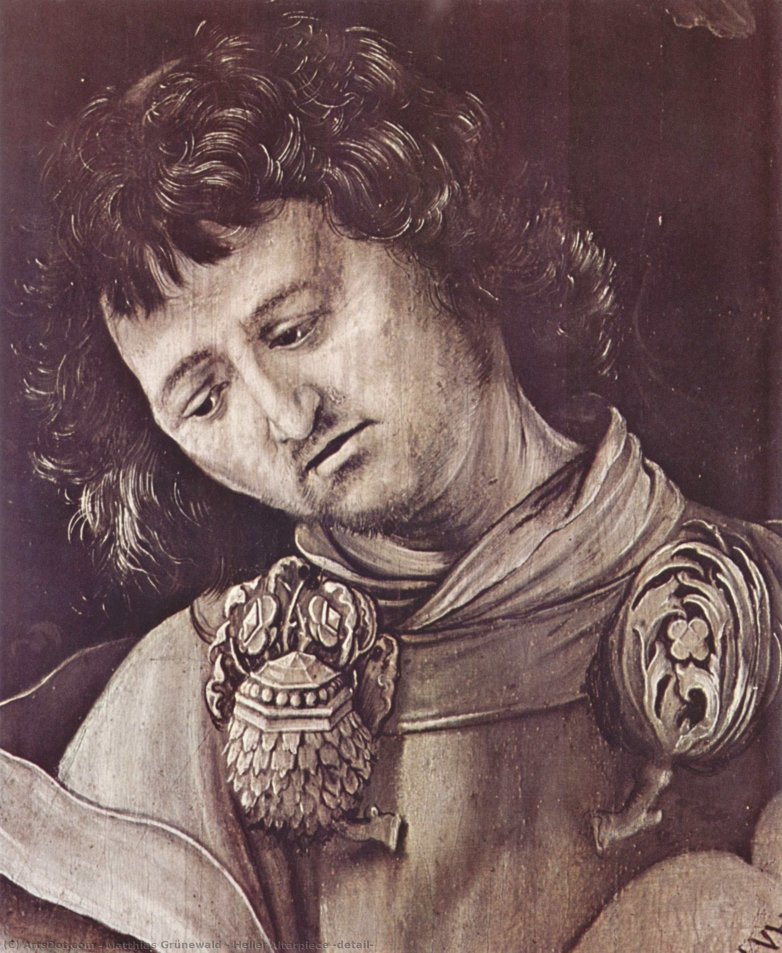 Heller Altarpiece (detail) — Matthias Grünewald