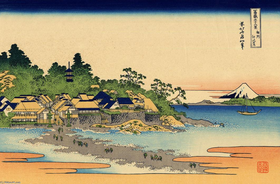 Enoshima In The Sagami Province — Хокусаи Кацушика