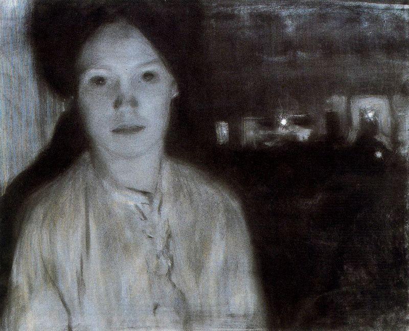 Portrait Of His Sister — Mario Sironi